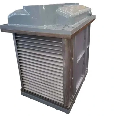 Intercooler de núcleo de carcasa marina con aleta de cobre